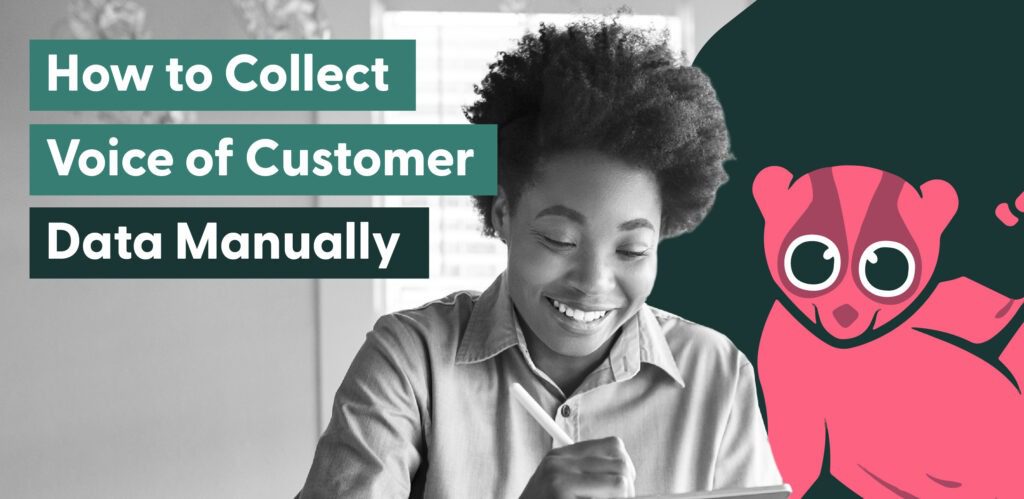 How to Collect Voice of the Customer Data Manually